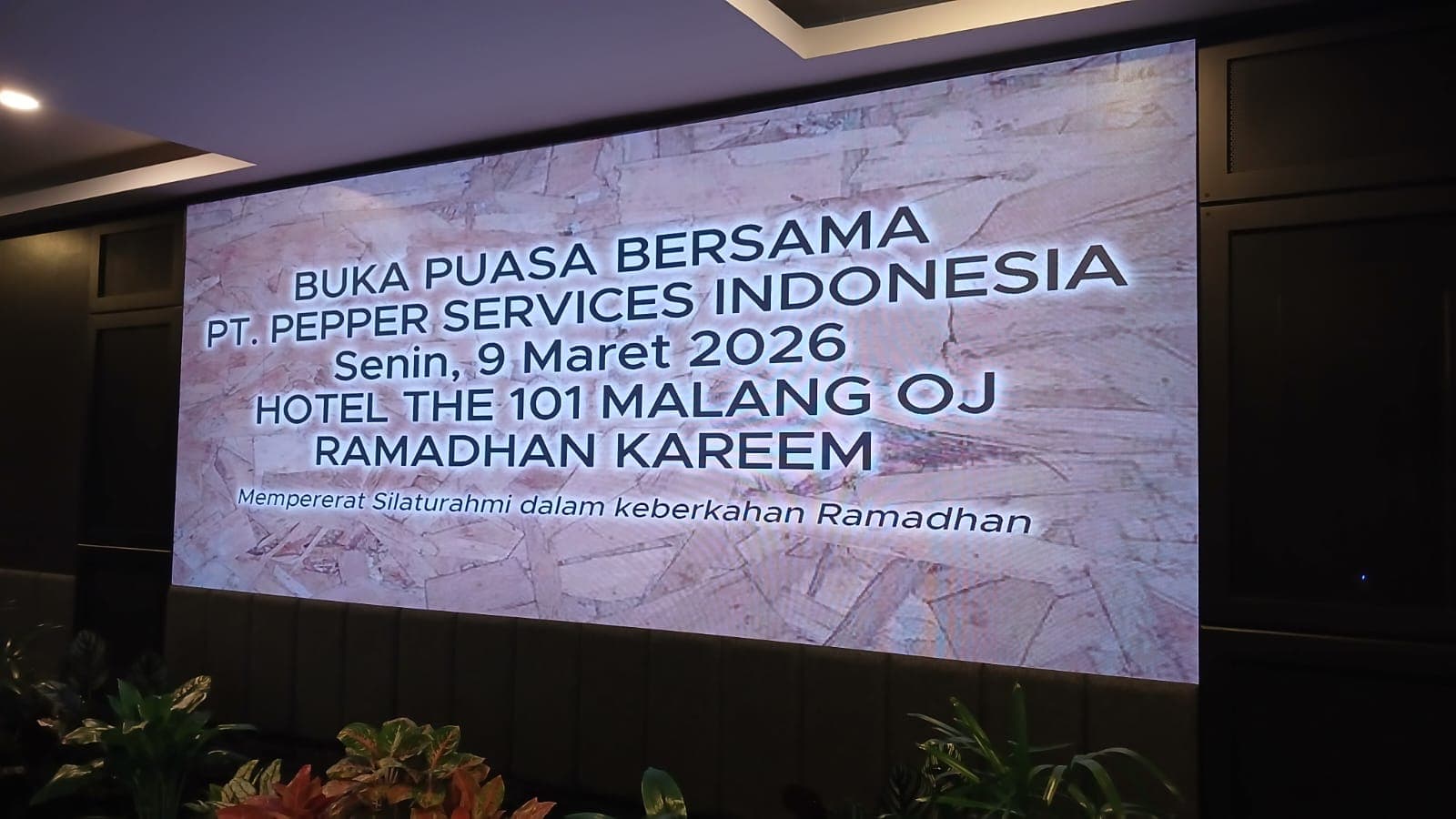 Kebersamaan tim Greatinco Malang
